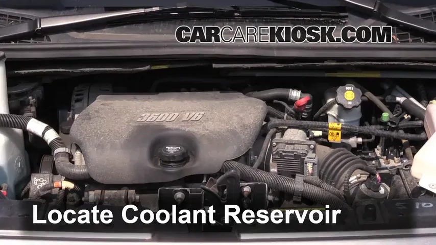 2005 Buick Terraza CX 3.5L V6 Coolant (Antifreeze) Fix Leaks